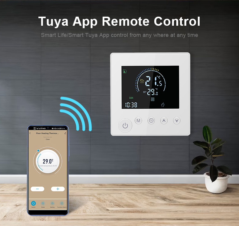 モデルK1MボタンWiFiサーモスタット